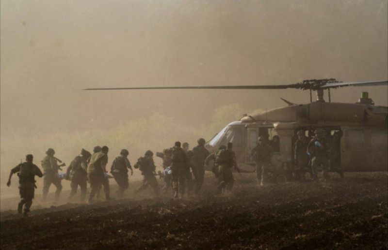 الصورة المتداولة لإسقاط مروحية إسرائيلية في البقاع تعود لعام 2024