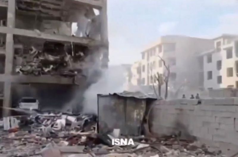  فيديو القصف المتداول للضاحية الجنوبية في لبنان مضلل ويعود لهجوم على طهران